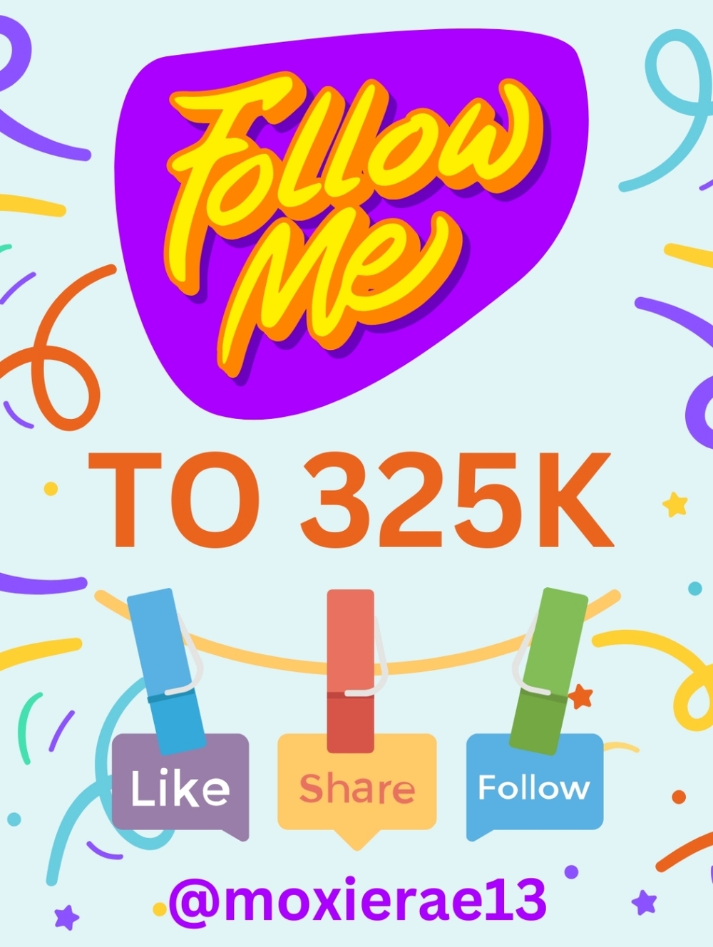 FOLLOW ME TO MY NEXT MILESTONE 325K🎉🎊😊 HOW QUICK CAN I GET THERE!?